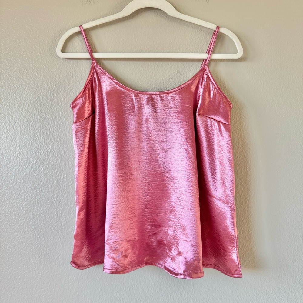 Old Navy Cami Top Silky Satin Camisole Romantic Coquette